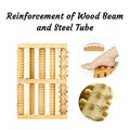 Wooden Foot Roller Massager for Home or Office, Large - view 5