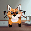 Wooden Glasses Display Stand Rack Holder - Pig Design - view 5