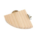 Wooden Hamster Cage Accessory Platform - 10 x 10 x 1.2 cm