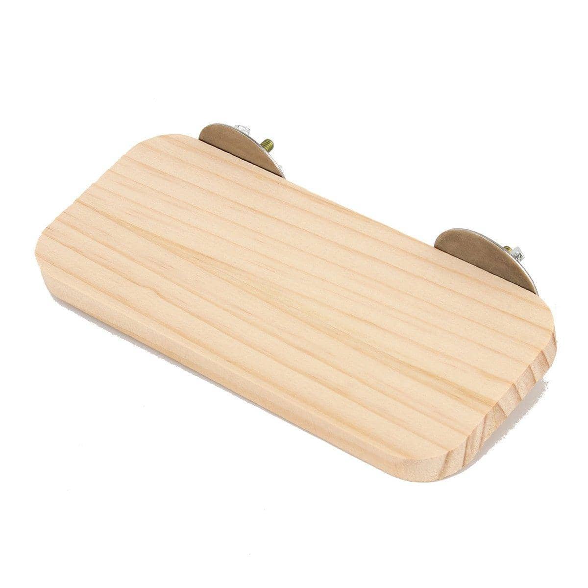 Wooden Hamster Cage Accessory Platform - 15 x 6.5 x 1 cm