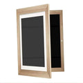 Wooden Kids Art Frame Display Holds up to 150 Pictures, Front Loading - view 2