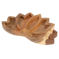 Wooden Lotus Crystal Tray with Stone Rack for Storage and Display - view 2