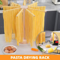 Wooden Noodle Drying Rack for Kitchen, Pasta Hanger in Natural Wood - view 4