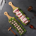 Wooden Serving Tray with Handle, 60 x 11.5 cm - view 4