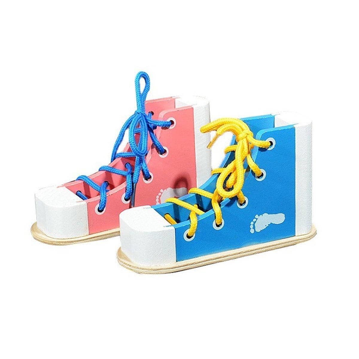 Wooden Shoelace Learning Toy for Early Learning, Pack of 2 - view 2