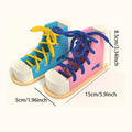 Wooden Shoelace Learning Toy for Early Learning, Pack of 2 - view 3
