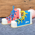 Wooden Shoelace Learning Toy for Early Learning, Pack of 2 - view 5