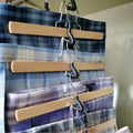 Wooden Skirt and Trouser Clips - Light Wood, Pack of 5 - view 5