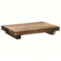 Wooden Soap Dish Storage Tray - Bathroom Shelf, 23 x 15 x 3.8cm - view 2