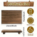 Wooden Soap Dish Storage Tray - Bathroom Shelf, 23 x 15 x 3.8cm - view 3