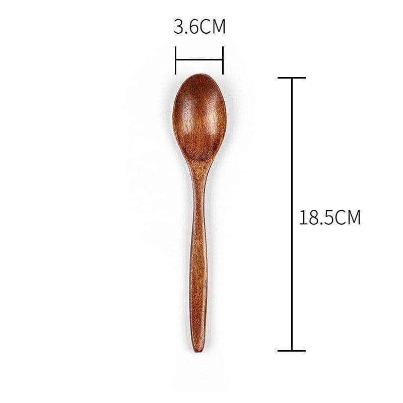 Wooden Spoon Set for Cooking and Serving, Pack of 5 - view 3