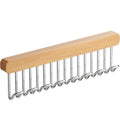 Wooden Wall Hook Rack with 8 Hooks - view 2