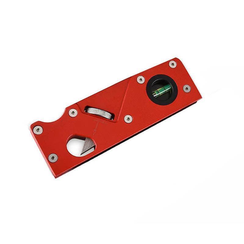 Woodworking Chamfer Plane, 45 Degree Adjustable Cutter - Red