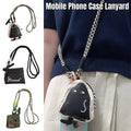 Woven Mobile Phone Crossbody Lanyard Strap for Secure Carrying - Black - view 2