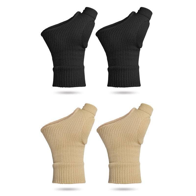 Wrist and Thumb Support Compression Glove - Black, Single Pair - view 3