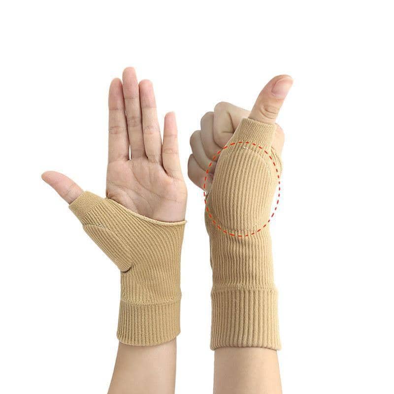 Wrist and Thumb Support Compression Glove - Black, Single Pair - view 5