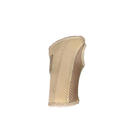 Wrist Brace with Steel Splint for Left Hand, Night Wrist Support - Beige