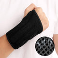Wrist Brace with Steel Splint for Left Hand, Night Wrist Support - Black - view 5