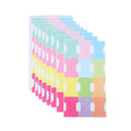 Writable Index Label Stickers, 40 Sheets - Pastel Colours for Journals - view 2