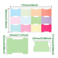 Writable Index Label Stickers, 40 Sheets - Pastel Colours for Journals - view 3