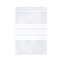 Writable Zip Seal Food Storage Bags, Pack of 100 - 10 x 15 cm
