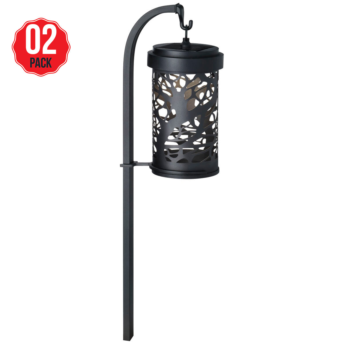Naturally Solar Shepherds Hook Landscape Light 2 Pack W18A7211