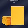 Yellow Bubble Mailers, Pack of 50 - 15 x 18 cm with 4 cm Extension - view 4