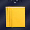 Yellow Bubble Mailers, Pack of 50 - 15 x 18 cm with 4 cm Extension - view 5