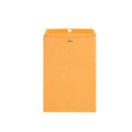 Yellow Kraft Paper Envelopes with Metal Clasp, 120 Gsm - 22.9 x 15.2 cm, Pack of 100