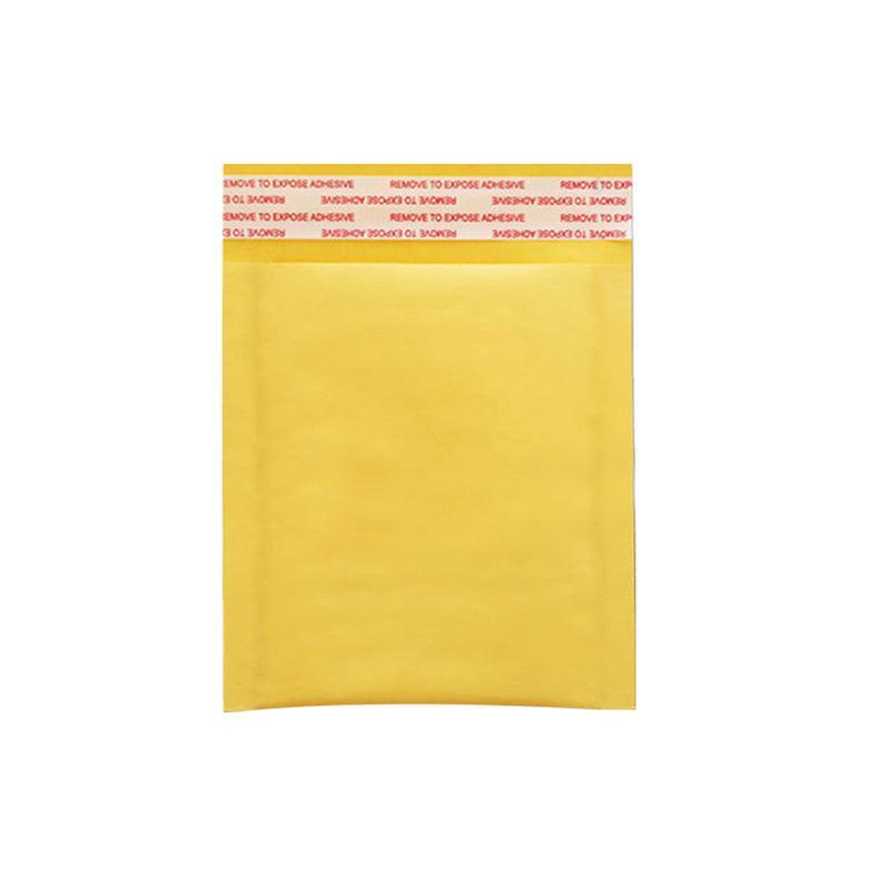 Yellow Poly Bubble Mailers - 13 x 18cm, Pack of 25