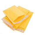 Yellow Poly Bubble Mailers - 13 x 18cm, Pack of 25 - view 3