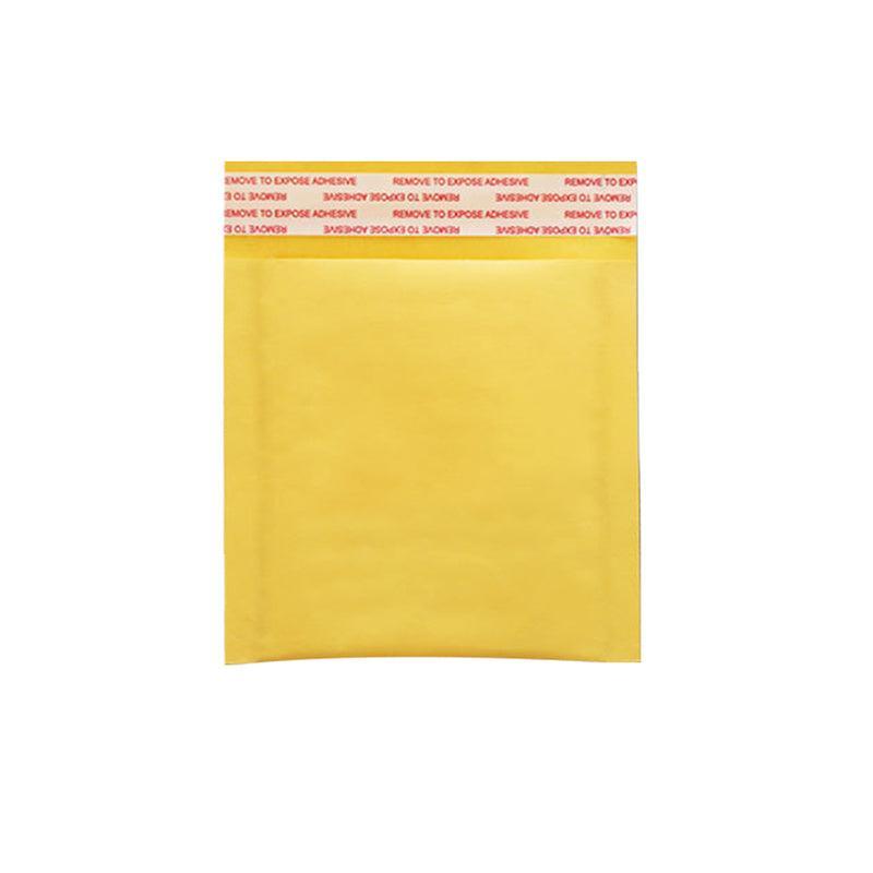 Yellow Poly Bubble Mailers - 14 x 16cm, Pack of 25
