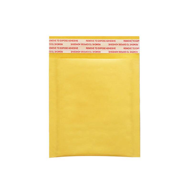 Yellow Poly Bubble Mailers - 14 x 20cm, Pack of 25