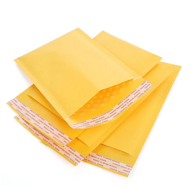 Yellow Poly Bubble Mailers - 17 x 17cm, 25 pcs - view 3