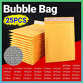 Yellow Poly Bubble Mailers - 20 x 25cm, Pack of 25 - view 2