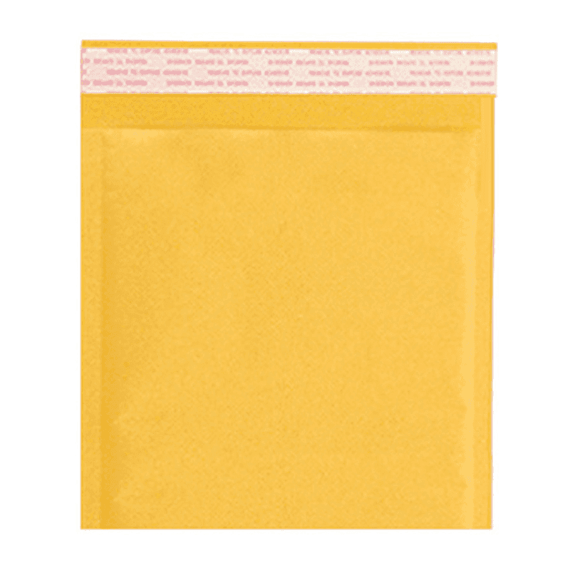 Yellow Poly Bubble Mailers - 40 x 50cm, Pack of 25
