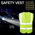 Yellow Reflective High Visibility Safety Vest - Size 4XL (68 x 62 cm) - view 2