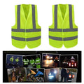 Yellow Reflective High Visibility Safety Vest - Size XL (68 x 56 cm) - view 3