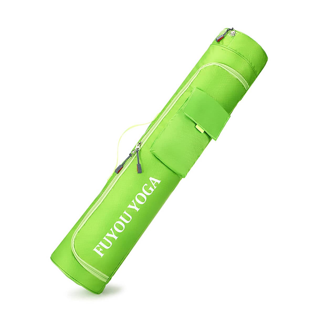 Yoga Mat Carry Bag with Adjustable Strap, Nylon - Green