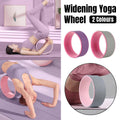 Yoga Wheel Back Roller for Pilates and Stretching - Grey and Pink - view 2