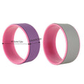 Yoga Wheel Back Roller for Pilates and Stretching - Grey and Pink - view 4