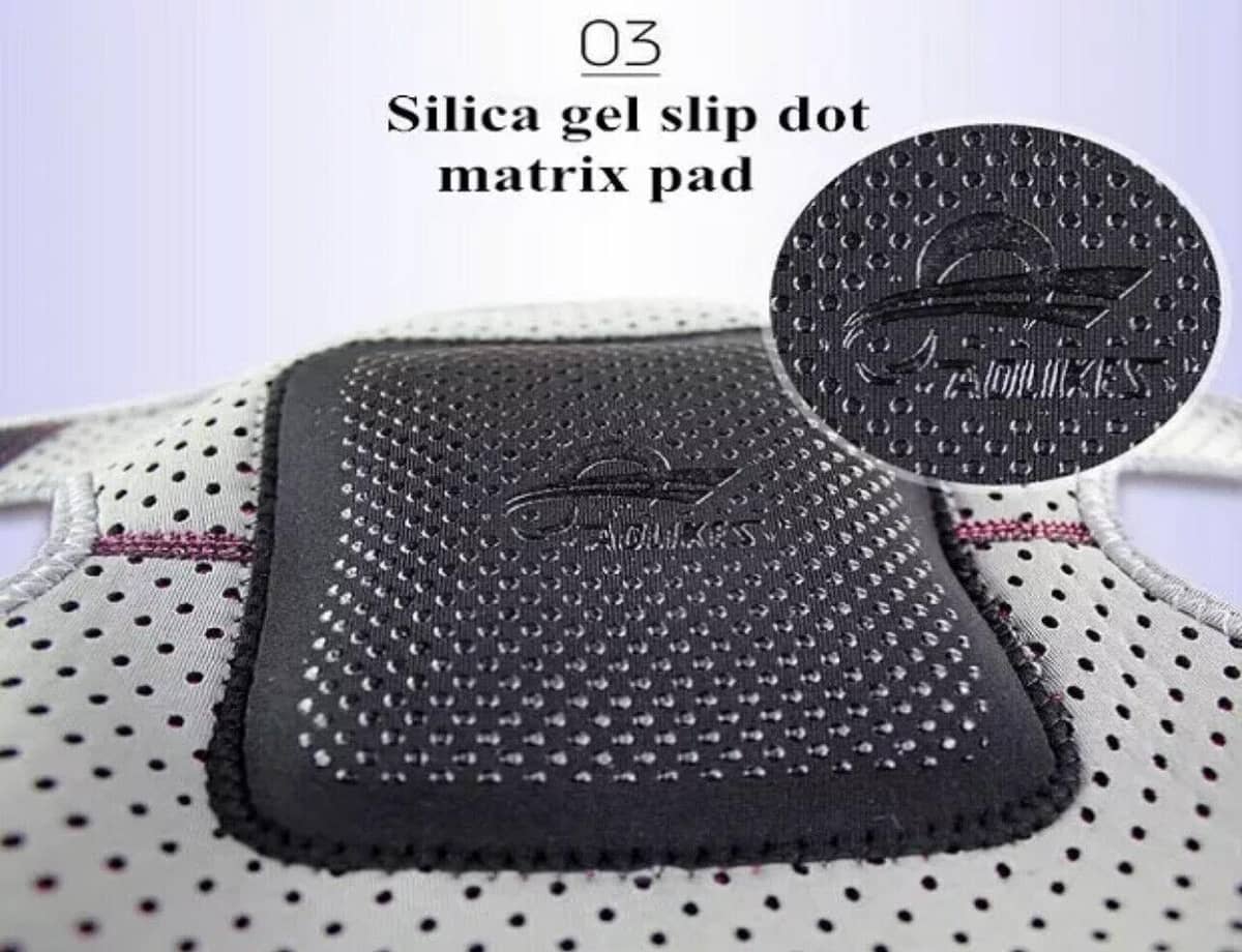 Youth Knee Pads for Basketball and Dance - Black and Rose Red, Size M (34 x 20 cm) - view 4
