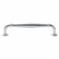 Zinc Alloy Cabinet Door Handle - Bright Silver, 192 mm Hole Spacing