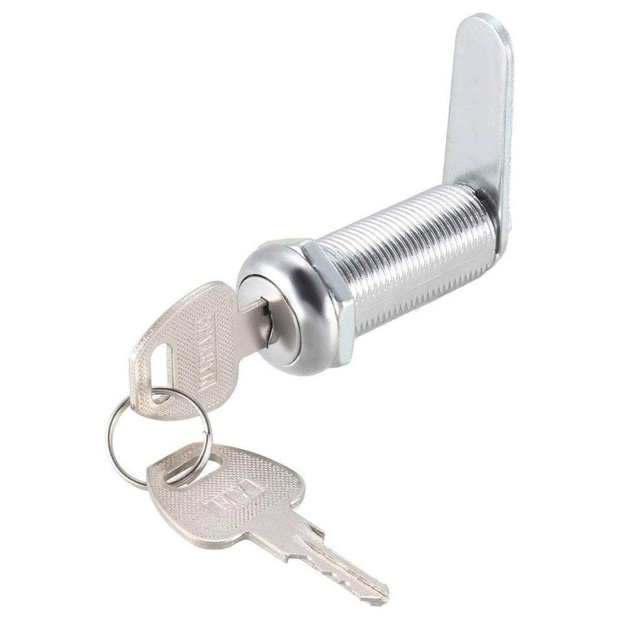 Zinc Alloy Round Cam Lock for Cabinet, Drawer and Mailbox - 16mm, 1 Piece