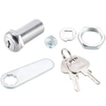 Zinc Alloy Round Cam Lock for Cabinet, Drawer and Mailbox - 20mm, 1 Piece - view 3