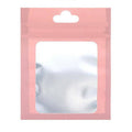Zip Lock Aluminium Foil Packing Bags, Pack of 100 - Pink, 12 x 20 cm - view 2