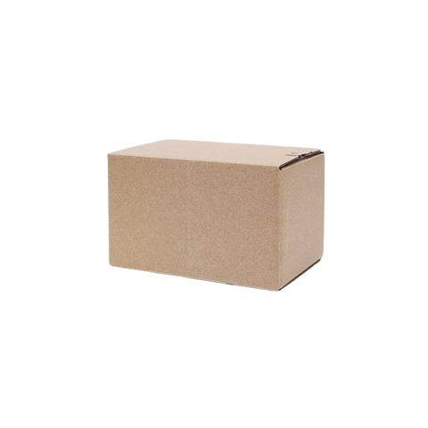 Zipper Carton Boxes, 20 Pack - 175 x 95 x 115mm, Brown