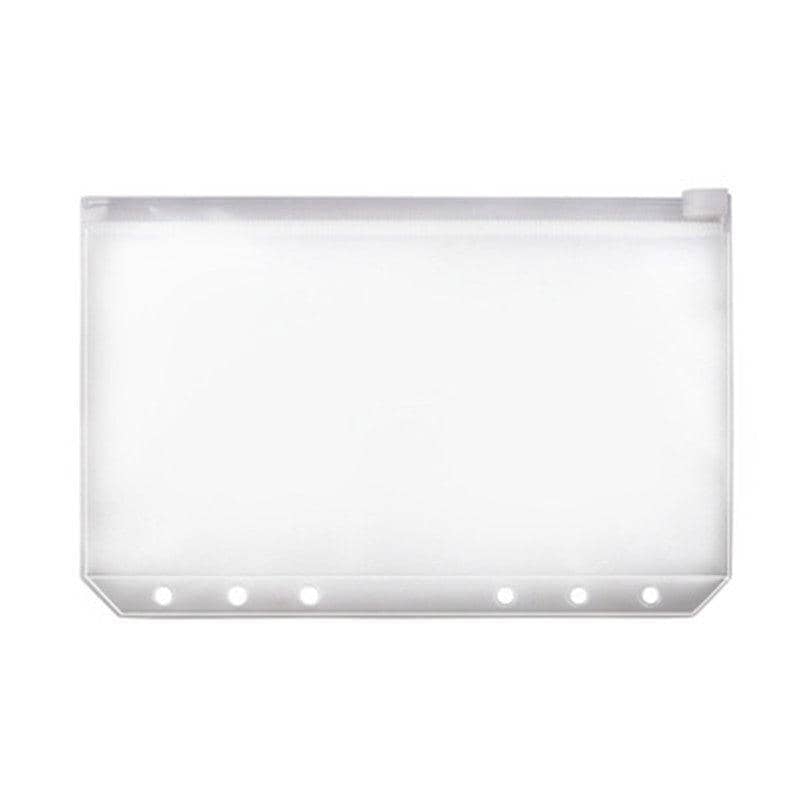 Zippered Binder Pockets for 6 Ring Binders, Pack of 12 - A7 (13 x 9 cm)
